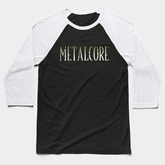 Dying Metalcore Baseball T-Shirt by drewbacca